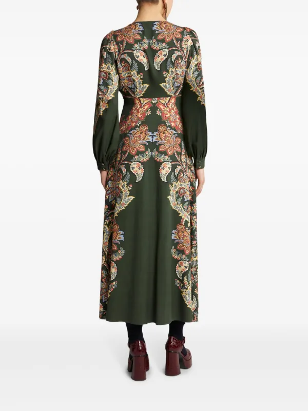 ワンピース ETRO FW25 Printed viscose dress (WRHA043399SP4G5 X0865) ワンピース ETRO FW25 Printed viscose dress (WRHA043399SP4G5