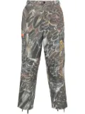 WTAPS camouflage-print cotton cargo trousers - Grey