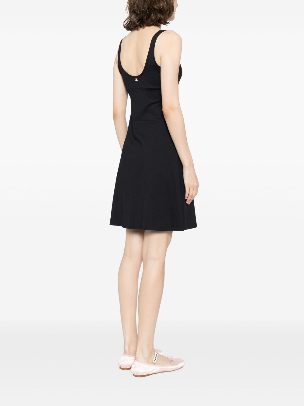 CHANEL 2003 sleeveless A-line dress Women