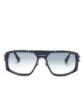 Cazal 8046 pilot-frame sunglasses - Blue
