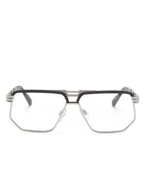 カザールのシルバーフレーム（老眼鏡） CAZAL（カザール） メガネ 正規品販売店 7103 003 CAZAL 縁なし ツー