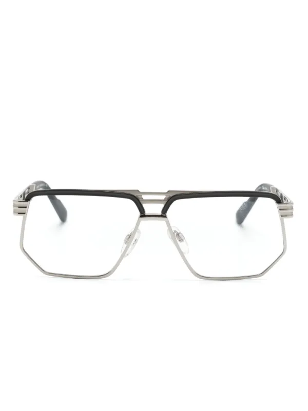 Cazal パイロット眼鏡フレーム | シルバートーン | FARFETCH JP