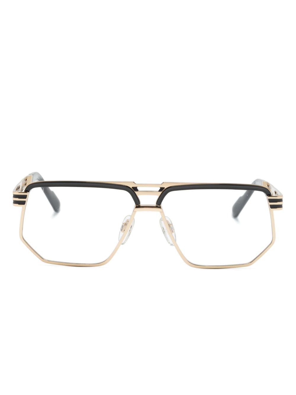 Cazal Klassische Pilotenbrille In Gold