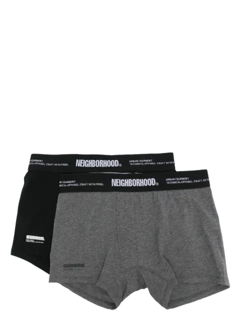 Neighborhood logo-print boxer briefs