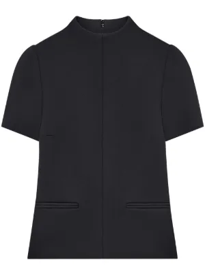 Tシャツ・カットソー Courreges Hooded T-Shirt In Black Cotton 24503771_54456659_1000.jpg