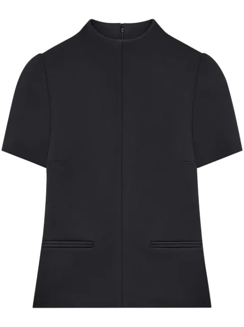 Courrèges playera con logo bordado