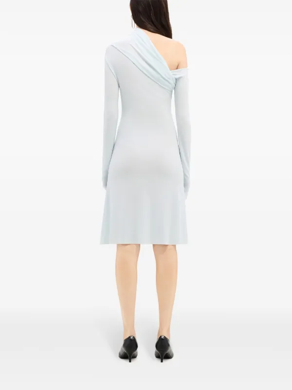 ワンピース Courreges 'Twist Crepe Mini' dress (324JRO449JS0145 9999) Twist mini dress in crepe COURREGES Woman Sz. 38 FR