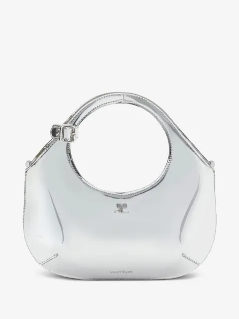 Courrèges Holy 金属感迷你托特包