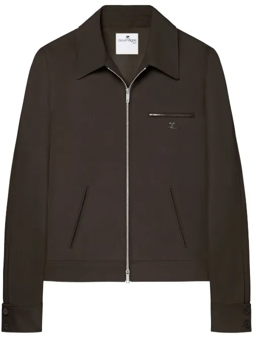 Veste Signature Retro à logo brodé - Courrèges - Modalova