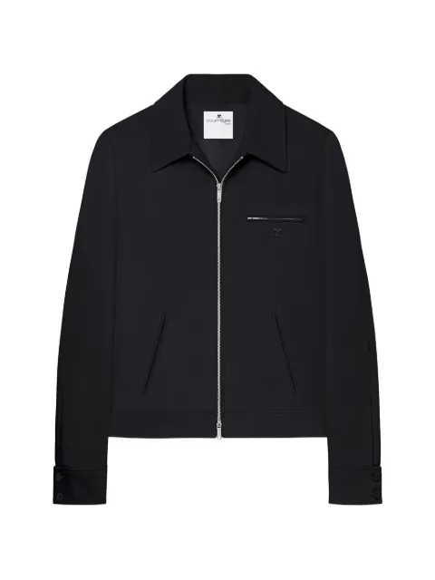 Courrèges twill-weave shirt jacket