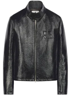 メンズ　courreges クレージュ ライダース ジャケット　ブラック Courrèges メンズ ライダースジャケット通販 - FARFETCH