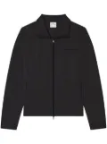 Courrèges Interlock zip-up shirt jacket - Black