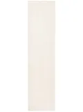 Courrèges ribbed wool scarf - White
