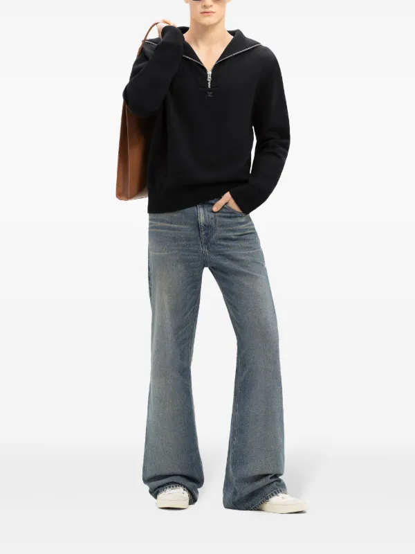 Courrèges Trucker セーター | ブラック | FARFETCH JP