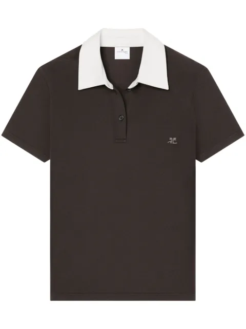 Courrèges playera tipo polo