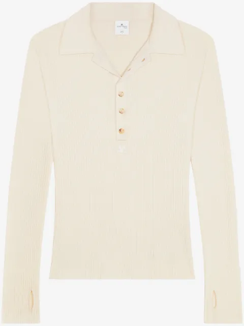 Courrèges Klassisches Poloshirt