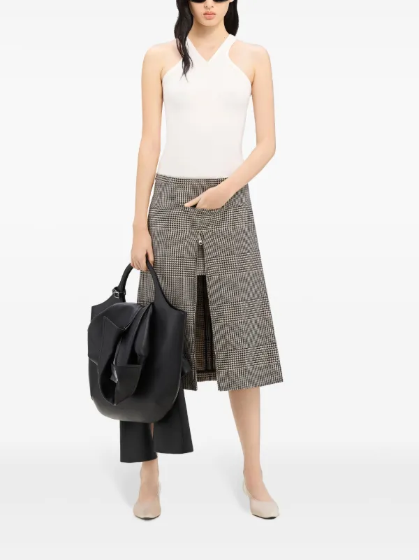 Courreges｜SHORTS/SKIRTS (JSH023JS0070 0098) COURREGES Short Skirt - Black | Garmentory