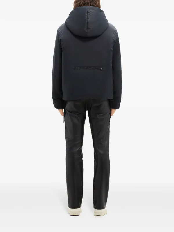 Courrèges パデッドジャケット | ブラック | FARFETCH JP