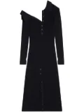 Courrèges multi-button midi dress - Black