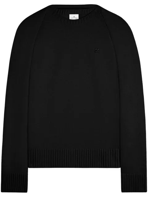 Courrèges wool straight sweater