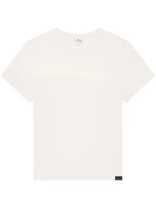 T-shirt en coton à logo pailleté - Courrèges - Modalova