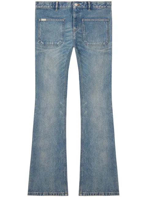 Courrèges mid-rise bootcut jeans