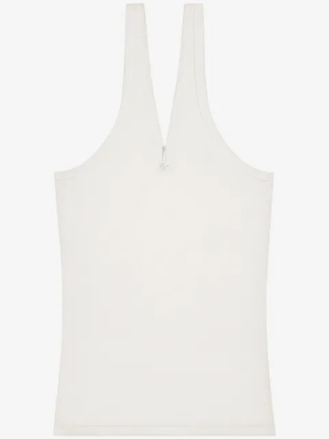 Courrèges 90's ribbed tank top