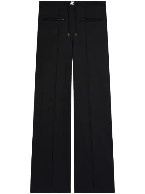 Courrèges tracksuit interlock low-rise baggy pants