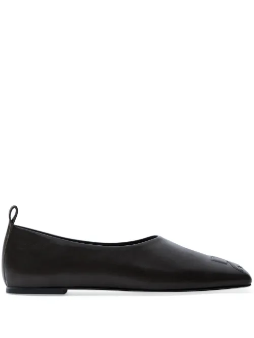 Courrèges mocassins en cuir - Noir - Courrèges - Modalova
