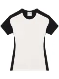 Courrèges Contrast Frame cotton T-shirt - White