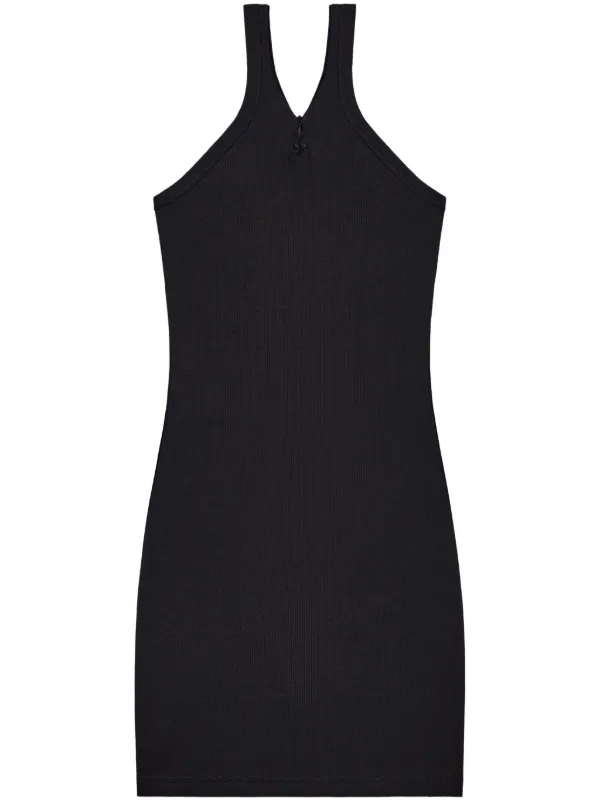 COURREGES 'Criss Cross 90's Mini' dress クレージュミニドレス Courrèges criss-cross 90's Mini Dress | Black | FARFETCH HK