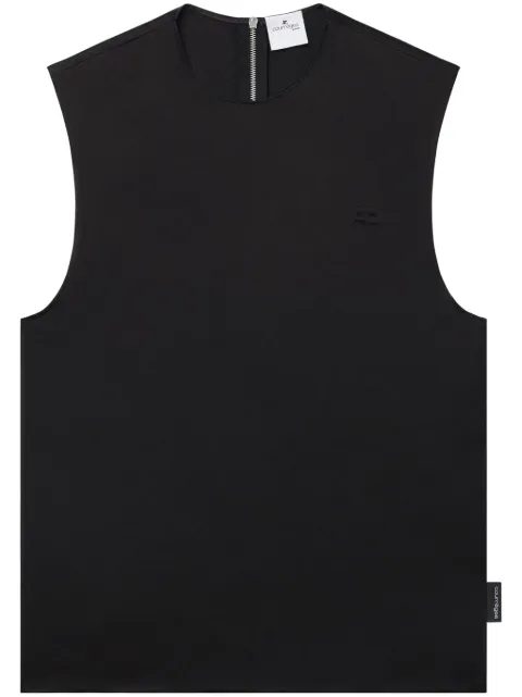 Courrèges satin top