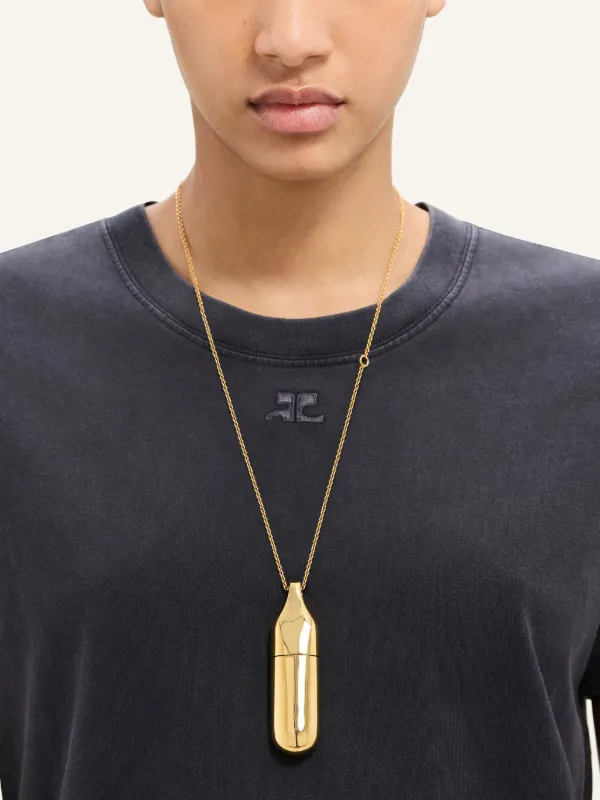 【国内発送/関税込!!】Courreges★フラスク チェーンネックレス 楽天市場】クレージュ Courr?ges Flask Necklace