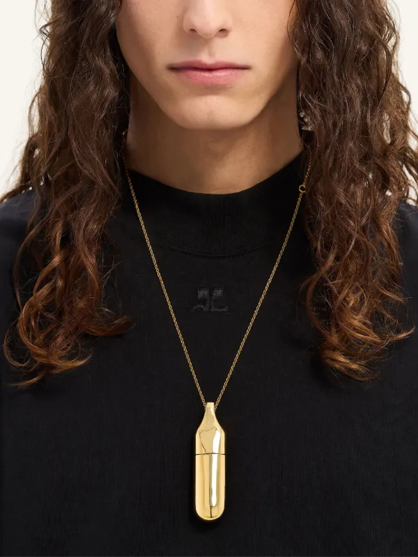 【国内発送/関税込!!】Courreges★フラスク チェーンネックレス 楽天市場】クレージュ Courr?ges Flask Necklace