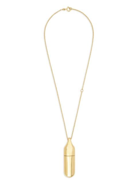 Courrèges flask statement neckless