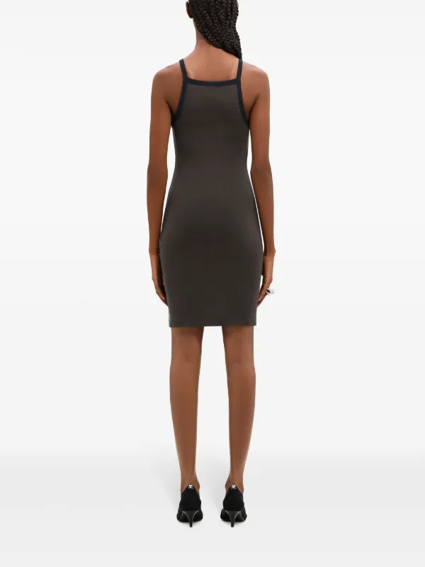 blue dress for baby girl Bodycon Dark Brown Mini Dress in Americano  GOVA