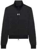 Courrèges Interlock Tracksuit jersey jacket - Black