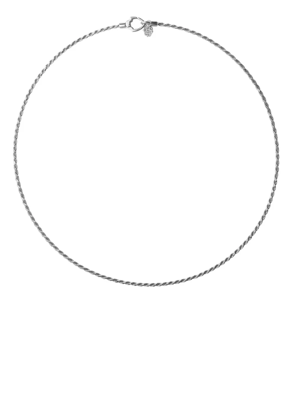 Burberry Shield Lock ネックレス - シルバートーン