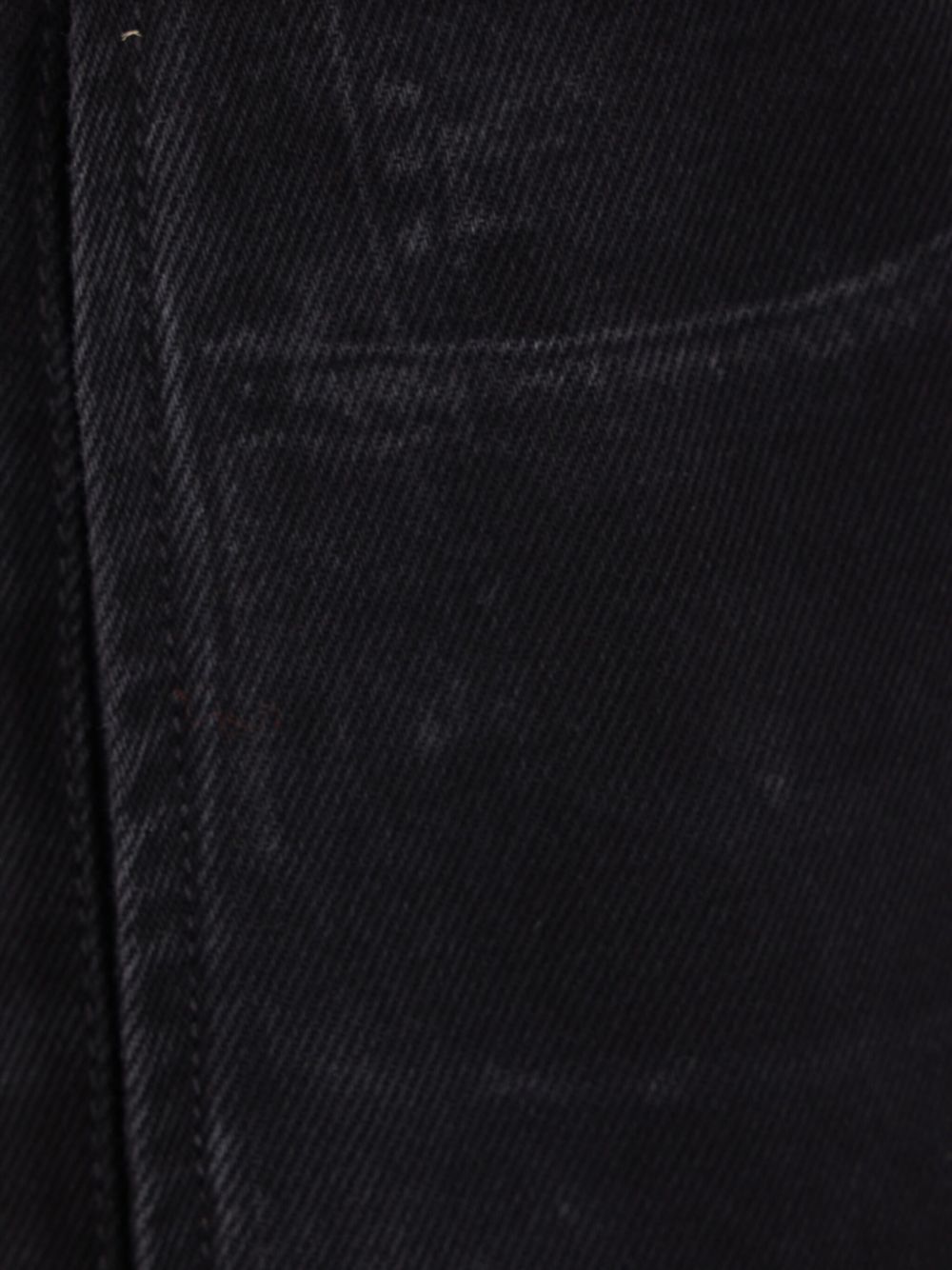 Alexander McQueen Ghostwash mid waist straight jeans Zwart