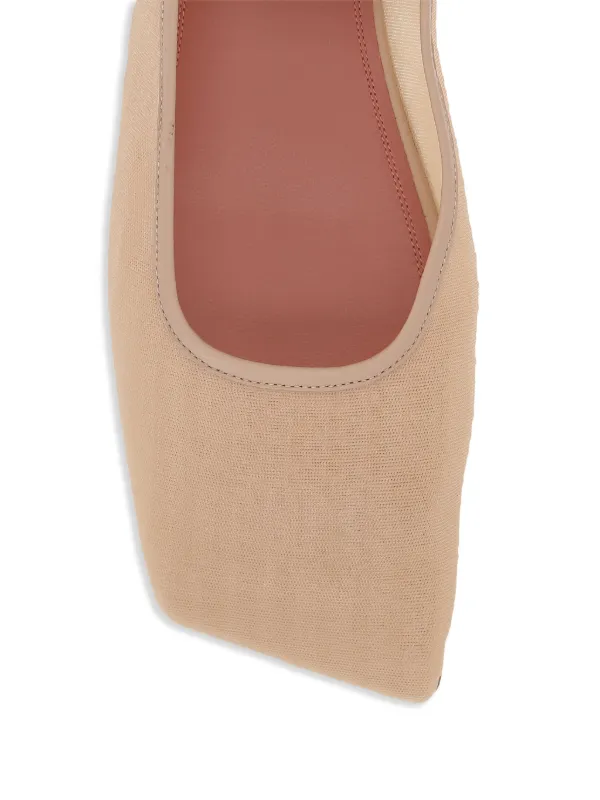 Amina Muaddi Ane crystal-embellished Ballerina Shoes