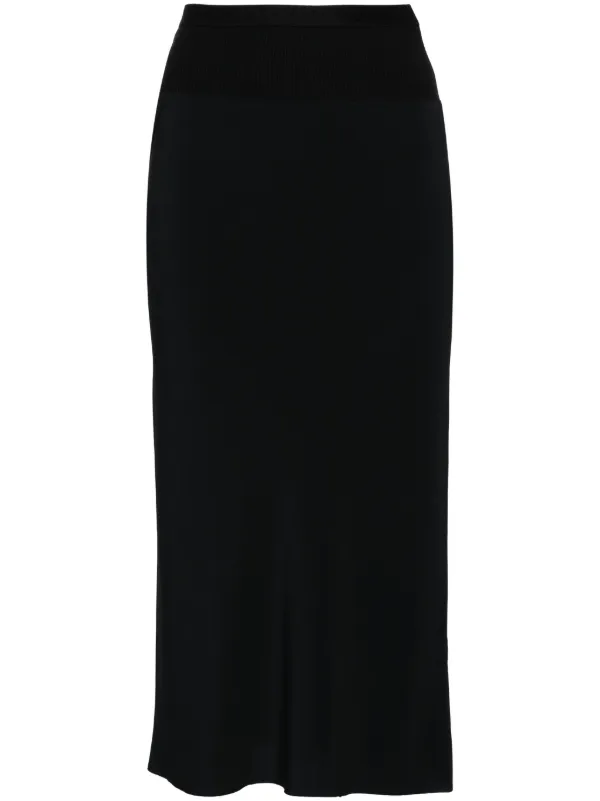 スカート Rick Owens Lido Black Linen Skirt Rick Owens Lido Skirt in Black | Lyst