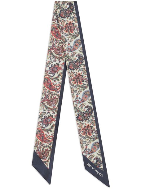 ETRO paisley-print silk scarf Women