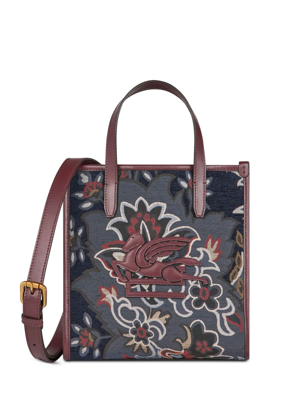 ETRO Small Jacquard Love Trotter Bag | Red | FARFETCH JO