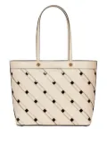 ETRO medium woven leather bag - White