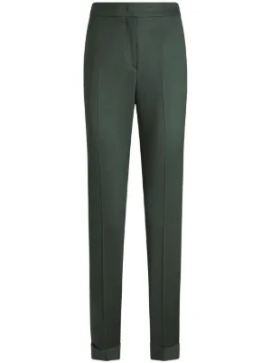 ETRO クロップドパンツ | ブラック | FARFETCH JP