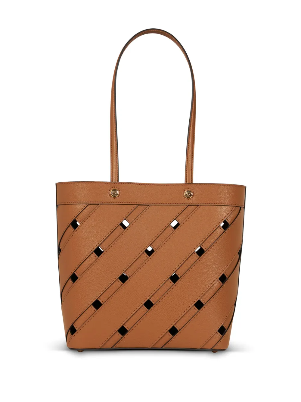 ETRO Leren shopper Bruin