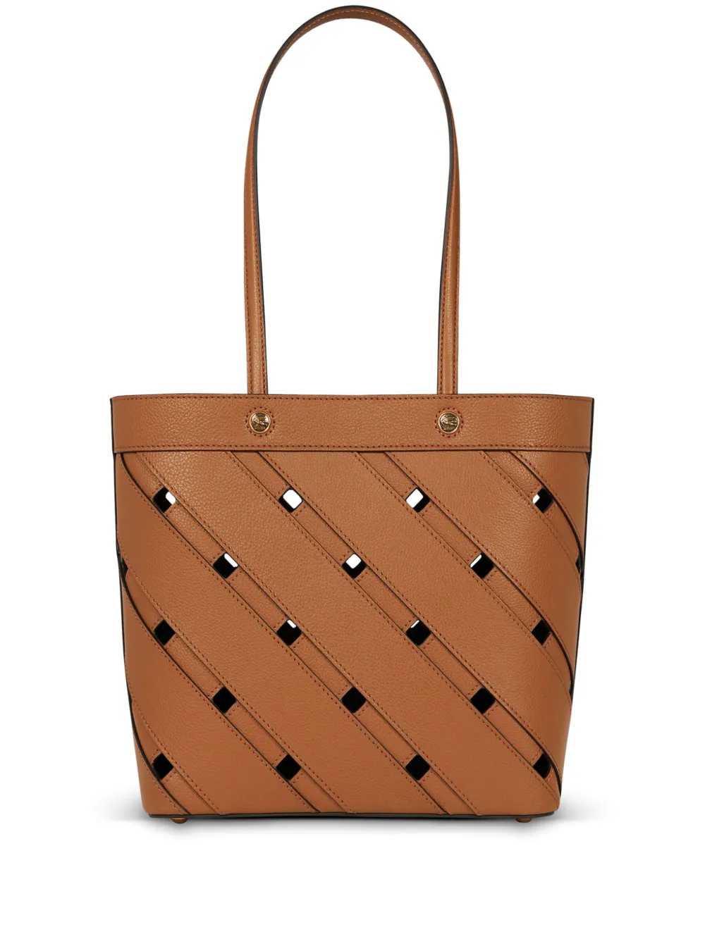 ETRO Leren shopper Bruin