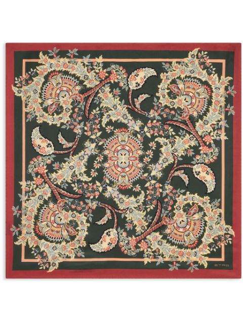 ETRO paisley-print silk scarf Women