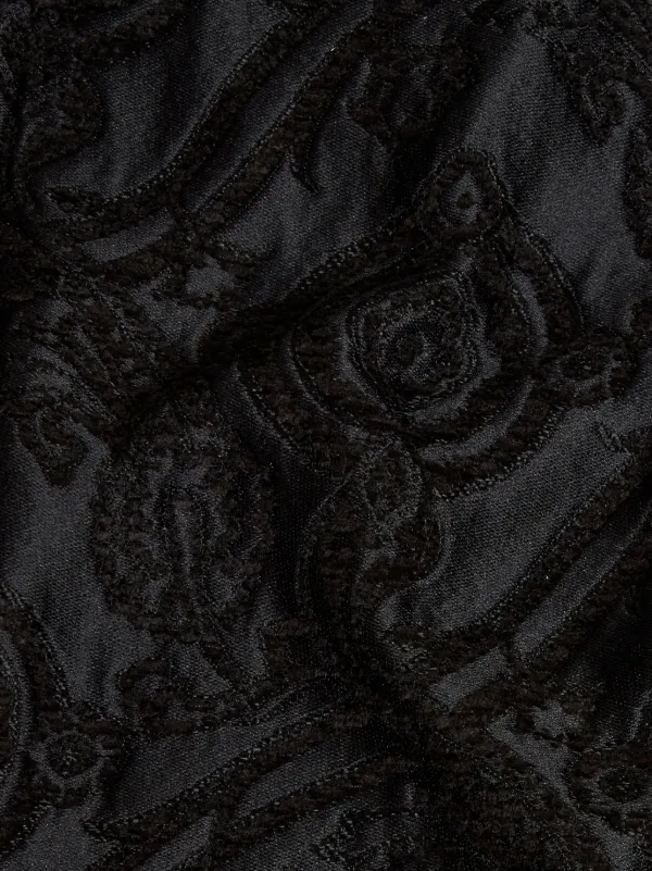 ETRO シルクジャカード ジャケット | ブラック | FARFETCH JP