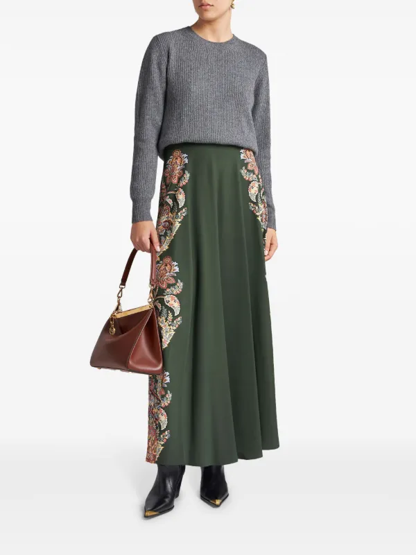 ETRO エトロ リブニットトップス ETRO リブニット セーター | グレー | FARFETCH JP